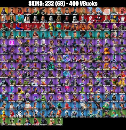 (PC/PSN/XBOX) 232 SKINS π Dark Skully π John Wick π Joltara π Optimus Prime π Twyn π Era π Paradigm (Reality-659) π Leviathan π 400 V-Buck PARENTAL CONTROL β image 2