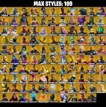 (PC/PSN/XBOX) 310 SKINS π Renegade Raider π Aerial Assault Trooper π Travis Scott π Astro Jack π Gold Midas π Gold Brutus π 50 V-Buck PARENTAL CONTROL β image 3