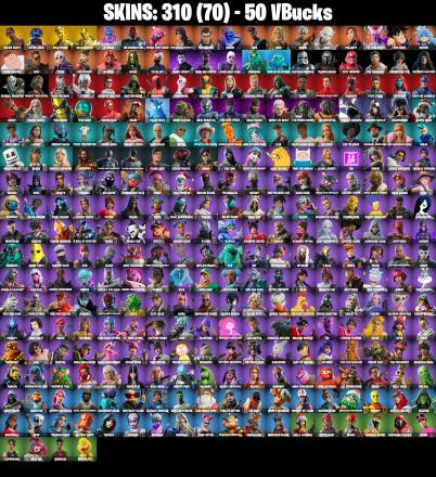 (PC/PSN/XBOX) 310 SKINS π Renegade Raider π Aerial Assault Trooper π Travis Scott π Astro Jack π Gold Midas π Gold Brutus π 50 V-Buck PARENTAL CONTROL β image 2