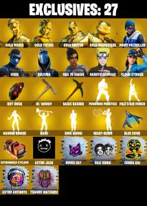 (PC/PSN/XBOX) 222 SKINS 🍒 Gold Midas 🍒 Gold TNTina 🍒 Gold Brutus 🍒 Gold Meowscles 🍒 Point Patroller 🍒 Fixer 🍒 Sultura 🍒 300 V-Buck PARENTAL CONTROL — Fortnite account listing