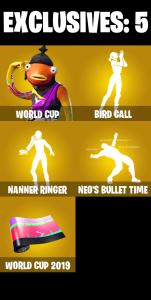 (PC/PSN/XBOX) 251 SKINS ♠️ Master Chief ♠️ WORLD CUP ♠️ The Imagined ♠️ Inferno ♠️ Wukong ♠️ Rox ♠️ Spectra Knight ♠️ Sentinel ♠️ Omegarok ♠️ Zero ♠️ 1200 V-Bucks — Fortnite account listing