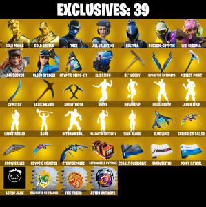 (PC/PSN/XBOX) 215 SKINS 🍒 Gold Midas 🍒 Gold Brutus 🍒 Fixer 🍒 Jill Valentine 🍒 Sultura 🍒 Subzero Cryptic 🍒 Vivi Chroma 🍒 650 V-Buck PARENTAL CONTROL — Fortnite account listing