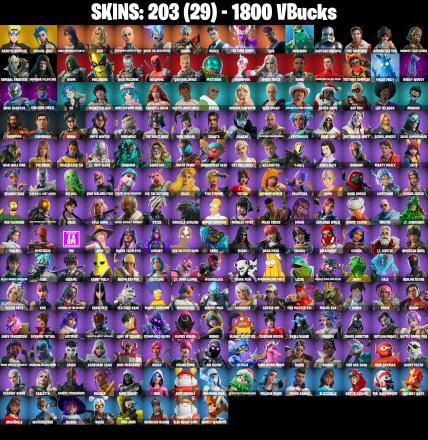 (PC/PSN/XBOX) 203 SKINS π Renegade Raider π Naruto Uzumaki π Arcane Jinx π Gear Specialist Maya π Zeus π 1800 V-Buck PARENTAL CONTROL β image 2