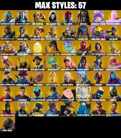 (PC/PSN/XBOX) 291 SKINS π Master Chief (Matte Black) π Major Glory π Shady Doggo π Spire Assassin π Kymera π Joltara π 400 V-Buck PARENTAL CONTROL β image 3