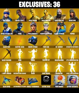 (PC/PSN/XBOX) 236 SKINS 🍒 Neo Versa 🍒 Travis Scott 🍒 Gold Midas 🍒 Gold Brutus 🍒 Gold Kratos 🍒 Hangtime 🍒 Point Patroller 🍒 Fixer 🍒 0 V-Buck PARENTAL CONTROL — Fortnite account listing
