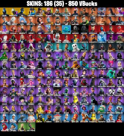 (PC/PSN/XBOX) 186 SKINS π° Master Chief π° Sultura π° Subzero Cryptic π° Fixer π° Cloud Striker π° Lina Scorch π° Vivi Chroma π° 850 V-Buck PARENTAL CONTROL β image 2