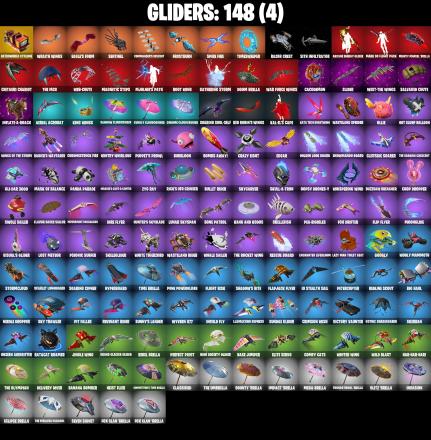 (PC) 400 VB) 223 SKINS 💫 Renegade Raider 🔥 Gold Brutus 💎 Gold Midas 🔥 Predator 💎 Spectra Knight 🔥 Kymera 💎 Valeria 🔥 Peter Griffin 💎 Mizuki | PARENTAL CONTROL — image 7