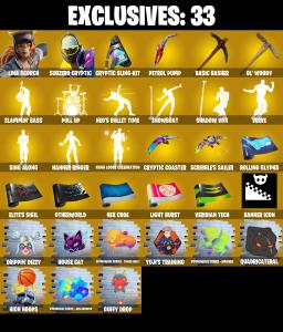 (PC/PSN/XBOX) 221 SKINS π« Lina Scorch β‘οΈ Subzero Cryptic π Optimus Prime β‘οΈ Snap π Eternal Knight β‘οΈ Kado Thorne π Ronin β‘οΈ Malik | 150 V-Buck | PARENTAL CONTROLS β Fortnite account listing