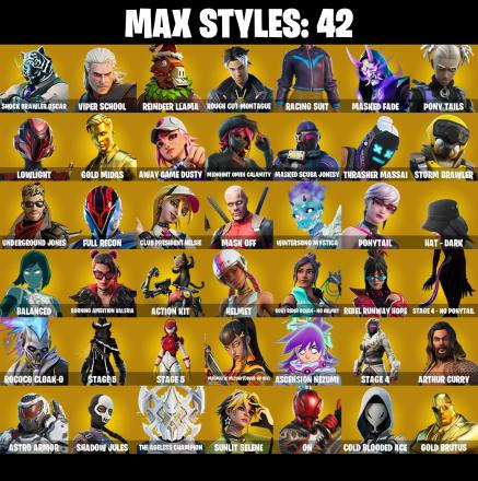 💥 EXCLUSIVE OFFER 💥(PC/PSN/XBOX) 157 SKINS 💫 Travis Scott ⚡️ Astro Jack 💍 Gold Midas ⚡️ Gold Brutus 💍 Tart Tycoon ⚡️ Mizuki 💍 Valeria ⚡️ Snap 💍 The Foundation | 1200 V-Buck | PARENTAL CONTROLS — image 3