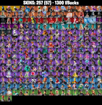 (PC/PSN/XBOX) 257 SKINS π« Sultura β‘οΈ Vivi Chroma π Subzero Cryptic β‘οΈ Lina Scorch π Zero β‘οΈ Kado Thorne π Backlash β‘οΈ Snap π Era | 1300 V-Buck | PARENTAL CONTROLS β image 2
