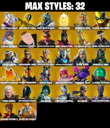 (PC/PSN/XBOX) 177 SKINS 💫 Lina Scorch ⚡️ Sultura 💍 Fixer ⚡️ Subzero Cryptic 💍 Backlash ⚡️ Ascendant Midas 💍 Zeus ⚡️ Frostbite 💍 Era | 300 V-Buck | PARENTAL CONTROLS — image 3