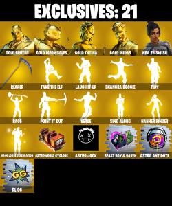 (PC/PSN/XBOX) 180 SKINS π« Gold Brutus β‘οΈ Gold Meowscles π Gold TNTina β‘οΈ Gold Midas π NBA 75 Swish β‘οΈ Optimus Prime π Calamity | 50 V-Buck | PARENTAL CONTROLS β Fortnite account listing