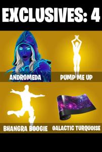 (PC/PSN/XBOX) 144 SKINS ๐ซ Andromeda โก๏ธ Zeus ๐ Snap โก๏ธ Twyn ๐ Kado Thorne โก๏ธ Ronin ๐ Malik โก๏ธ Valeria ๐ Spectra Knight โก๏ธ Hades ๐ Raz | 350 V-Buck | PARENTAL CONTROLS โ Fortnite account listing