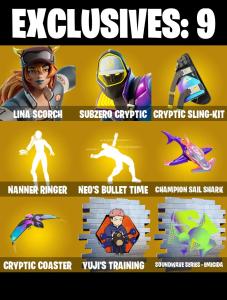 (PC/XBOX) 154 SKINS 🔥 Renegade Raider 🔥 Lina Scorch 🔥 Subzero Cryptic 🔥 Peter Griffin 🔥 Valeria 🔥 Zeus 🔥 Twyn 🔥 250 V-Bucks PARENTAL CONTROLS — Fortnite account listing