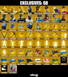(PC/PSN) 350 VB) 293 SKINS 🎰 Aerial Assault Trooper 🎰 Gold Meowscles 🎰 Gold Brutus 🎰 Gold Midas 🎰 Sultura 🎰 Fashion Banshee 🎰 PARENTAL CONTROL — Fortnite account listing