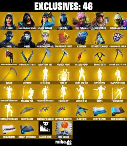 (PC/XBOX) 600 VB) 176 SKINS 🔥 Clutch 🔥 FNCS Champion Seeker 🔥 Cloud Striker 🔥 Sultura 🔥 Vivi Chroma 🔥 Lina Scorch 🔥 Subzero Cryptic 🔥 Fixer  PARENTAL CONTROLS — Fortnite account listing