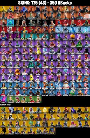 (PC/PSN/XBOX) 175 SKINS 💫 Gold Midas ⚡️ Rogue Agent 💍 Optimus Prime ⚡️ Fusion 💍 Hybrid ⚡️ The Ice King 💍 Eternal Knight | 350 V-Buck | PARENTAL CONTROLS — image 2