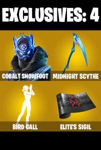 (PC/PSN/XBOX) 162 SKINS ๐ซ Cobalt Snowfoot โก๏ธ Backlash ๐ Zeus โก๏ธ Valeria ๐ Hades โก๏ธ John Wick ๐ Peter Griffin โก๏ธ Poseidon | 1400 V-Buck | PARENTAL CONTROLS โ Fortnite account listing