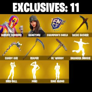 (PC/PSN/XBOX) 146 SKINS 💫 Dummy Supreme ⚡️ Hangtime 💍 Backlash ⚡️ Optimus Prime 💍 Snap ⚡️ Twyn 💍 Kado Thorne ⚡️ Malik 💍 Era | 1200 V-Buck | PARENTAL CONTROLS — Fortnite account listing