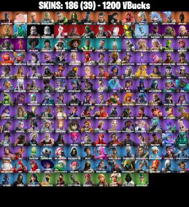 (PC/PSN) 186 SKINS π₯ Optimus Prime π₯ Peter Griffin π₯ Paradigm (Reality-659) π₯ Spectra Knight π₯ Twyn π₯ Hades π₯ Kado Thorne π₯ 1200 V-Buc PARENTAL CONTROLS β Fortnite account listing