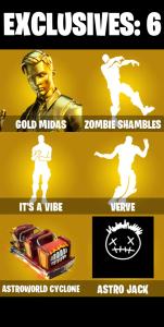 (PC/PSN/XBOX) 160 SKINS 💫 Gold Midas ⚡️ Backlash 💍 Zeus ⚡️ Twyn 💍 Gear Specialist Maya ⚡️ Fade 💍 Midas Rex ⚡️ Kymera 💍 Driftwalker | 1000 V-Buck | PARENTAL CONTROLS — Fortnite account listing