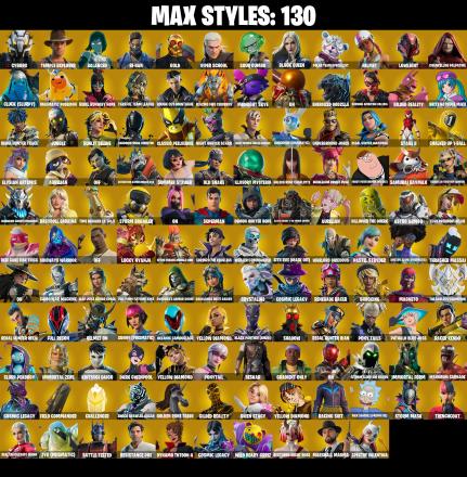 (PC/PSN/XBOX) 368 SKINS π« Renegade Raider β‘οΈ FNCS Renegade π Championship Aura β‘οΈ Dummy Supreme π Torin β‘οΈ Predator | 100 V-Buck | PARENTAL CONTROLS β image 3