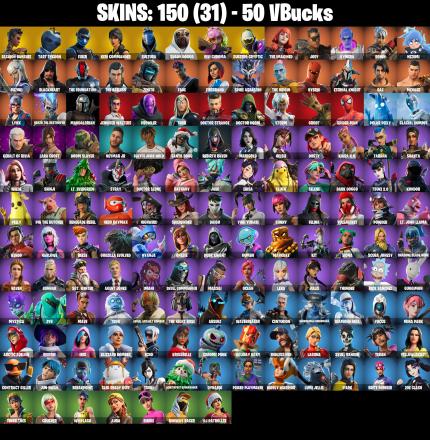 (PC/PSN/XBOX) 150 SKINS 💫 Fashion Banshee ⚡️ Tart Tycoon 💍 Fixer ⚡️ Keri Commander 💍 Sultura ⚡️ Shady Doggo 💍 Vivi Chroma | 50 V-Buck | PARENTAL CONTROLS — image 2