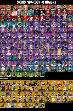 (PC/PSN) 164 SKINS 🔥 The Imagined 🔥 The Origin 🔥 Era 🔥 The Ageless 🔥 Snap 🔥 Malik 🔥 Ronin 🔥 Optimus Prime 🔥 Valeria 🔥 0 V-Bucks PARENTAL CONTROLS — image 2