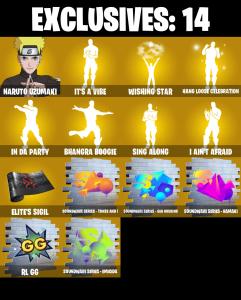 (PC/PSN/XBOX) 0 VB) 218 SKINS ๐ฅ Naruto Uzumaki ๐ฅ Predator ๐ฅ Renzo the Destroyer ๐ฅ Torin ๐ฅ Nezumi ๐ฅ Malik ๐ฅ Valeria ๐ฅ The Cube Queen ๐ฅ Snap | PARENTAL CONTROLS โ Fortnite account listing