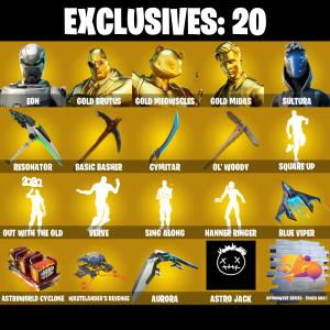 (PC/PSN/XBOX) 217 SKINS 💫 Eon ⚡️ Gold Brutus 💍 Gold Meowscles ⚡️ Gold Midas 💍 Sultura ⚡️ Optimus Prime 💍 Fusion ⚡️ Snap | 0 V-Buck | PARENTAL CONTROLS — Fortnite account listing