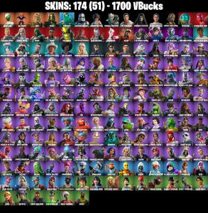 (PC/PSN/XBOX) 174 SKINS 🔥 Aerial Assault Trooper 🔥 Backlash 🔥 All Might 🔥 Zeus 🔥 Hades 🔥 Poseidon 🔥 Captain Phasma 🔥 1700 V-Buc PARENTAL CONTROLS — Fortnite account listing