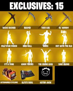 (PC) 225 SKINS π₯ Optimus Prime π₯ The Foundation π₯ Malik π₯ Omegarok π₯ Paradigm (Reality-659) π₯ Predator π₯ Kymera π₯ Snap π₯ 1000 V-Bucksπ₯ PARENTAL CONTROLS β Fortnite account listing