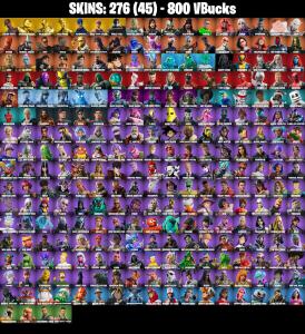 (PC/PSN) OG STW 🔥 276 SKINS 🔥 TRAVIS SCOTT 🔥 GOLD MEOWSCLES 🔥 GOLD BRUTUS 🔥 GOLD MIDAS 🔥 SNAKE EYES 🔥 SPECTRA KNIGHT 🔥 SORANA 🔥 800 VB | PARENTAL CONTROLS — Fortnite account listing