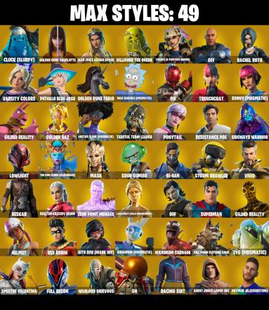 (PC/PSN/XBOX) 135 SKINS 💫 Kratos ⚡️ Arcane Jinx 💍 NBA 75 Swish ⚡️ Snap 💍 Alli ⚡️ Ronin 💍 Malik ⚡️ Galaxia 💍 Kymera | 1700 V-Buck | PARENTAL CONTROLS — image 3