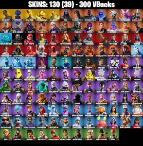 (PC/PSN/XBOX) 130 SKINS π₯ TRAVIS SCOTT π₯ ASTRO JACK π₯ GOLD MIDAS π₯ GOLD MEOWSCLES π₯ GOLD BRUTUS π₯ OMEN π₯ GEAR SPECIALIST MAYA π₯ 300 VB | PARENTAL CONTROLS β Fortnite account listing