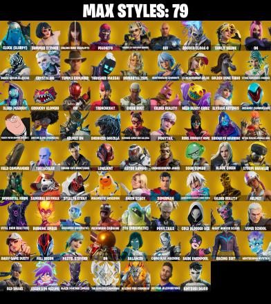 (PC/PSN/XBOX) 189 SKINS 💫 Zeus ⚡️ Snap 💍 Twyn ⚡️ Ronin 💍 Malik ⚡️ The Ageless 💍 Renzo the Destroyer ⚡️ Kymera 💍 Spire Assassin | 1700 V-Buck | PARENTAL CONTROLS — image 3