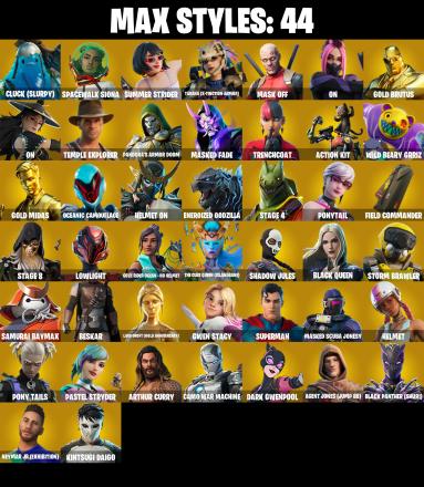 (PC/PSN/XBOX) 168 SKINS π« Gold Brutus β‘οΈ Gold Midas π Optimus Prime β‘οΈ Hybrid π Snap β‘οΈ Frostbite π Twyn β‘οΈ Eternal Knight | 0 V-Buck | PARENTAL CONTROLS β image 3