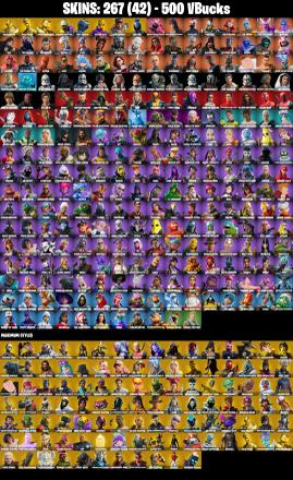 (PC/XBOX) 267 SKINS π₯ Gold Brutus π₯ Gold Midas π₯ Gold Meowscles π₯ Subzero Cryptic π₯ Tart Tycoon π₯ Victor Elite π₯ Lina Scorch π₯ 500 V-Bucksπ₯ PARENTAL CONTROLS β image 2