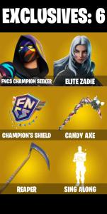 (PC/PSN/XBOX) 178 SKINS 💫 Renegade Raider ⚡️ FNCS Champion Seeker 💍 Elite Zadie ⚡️ Backlash 💍 Snap ⚡️ Twyn 💍 Kado Thorne ⚡️ Ronin | 50 V-Buck | PARENTAL CONTROLS — Fortnite account listing