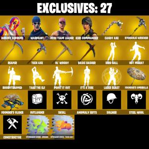 (PC/PSN/XBOX) 375 SKINS 💫 Renegade Raider ⚡️ Aerial Assault Trooper 💍 Dummy Supreme ⚡️ Keri Commander 💍 Sentinel | 450 V-Buck | PARENTAL CONTROLS — Fortnite account listing