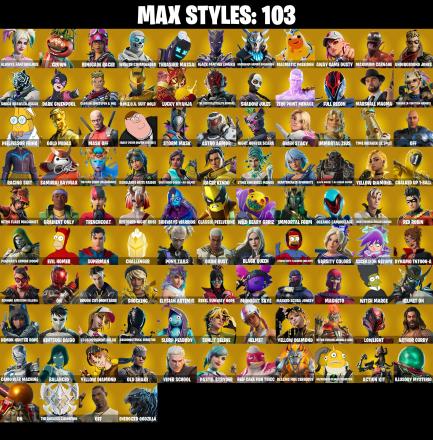 (PC/PSN/XBOX) 318 SKINS π« Gold Midas β‘οΈ Point Patroller π Lina Scorch β‘οΈ Sultura π Subzero Cryptic β‘οΈ Fixer π Vivi Chroma β‘οΈ Joey | 100 V-Buck | PARENTAL CONTROLS β image 3