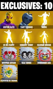 (PC/XBOX) 1000 VB) 170 SKINS 🔥 Victor Elite 🔥 Tart Tycoon 🔥 Optimus Prime 🔥 The Foundation 🔥 Malik 🔥 Omegarok 🔥 Paradigm (Reality-659) 🔥 Snap 🔥 Twyn PARENTAL CONTROLS — Fortnite account listing
