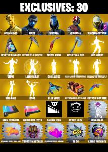 (PC/XBOX) 160 SKINS 🔥 Gold Midas 🔥 Fixer 🔥 Sultura 🔥 Wingman 🔥 Subzero Cryptic 🔥 Fade 🔥 Snap 🔥 The Origin 🔥 Spectra Knight 🔥 400 V-Buc PARENTAL CONTROLS — Fortnite account listing
