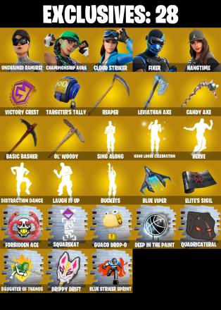 (PC/XBOX) 389 SKINS π₯ Unchained Ramirez π₯ Championship Aura π₯ Cloud Striker π₯ Fixer π₯ Hangtime π₯ Menace π₯ Predator π₯ 3500 VB | PARENTAL CONTROLS β image 1