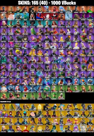 (PC/PSN/XBOX) 165 SKINS 💫 Optimus Prime ⚡️ Zeus 💍 Twyn ⚡️ Kado Thorne 💍 Era ⚡️ The Ageless 💍 Renzo the Destroyer ⚡️ Valeria | 1000 V-Buck | PARENTAL CONTROLS — image 2
