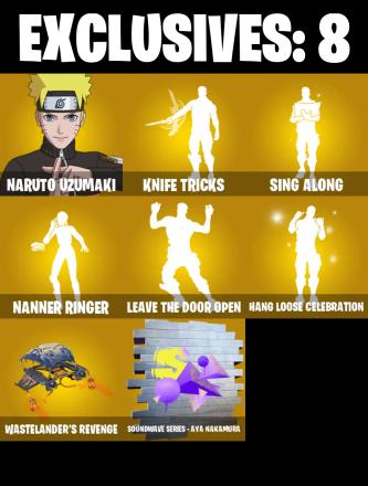 (PC/XBOX) 230 SKINS π₯ Naruto Uzumaki π₯ Snap π₯ Twyn π₯ Raz π₯ Spectra Knight π₯ The Ageless π₯ Predator π₯ Renzo the Destroyer π₯ Era π₯ Omegarok π₯ 800 VB | PARENTAL CONTROLS β image 1