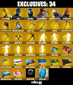 (PC) 700 VB) 169 SKINS 🔥 Renegade Raider 🔥 Gold Midas 🔥 Fixer 🔥 Sultura 🔥 Lina Scorch 🔥 Subzero Cryptic 🔥 Game Knight 🔥 Fade 🔥 Optimus Prime PARENTAL CONTROLS — Fortnite account listing