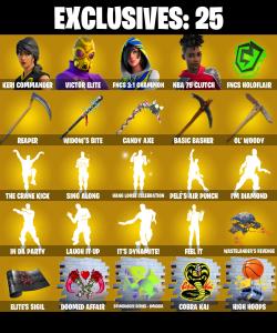 (PC/PSN) 345 SKINS 🔥 Renegade Raider 🔥 Aerial Assault Trooper 🔥 Keri Commander 🔥 Victor Elite 🔥 FNCS 3:1 Champion 🔥 650 VB | PARENTAL CONTROLS — Fortnite account listing