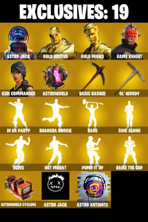 (PC/PSN) 236 SKINS 🔥 Astro Jack 🔥 Gold Brutus 🔥 Gold Midas 🔥 Game Knight 🔥 Keri Commander 🔥 Peter Griffin 🔥 Cyclo 🔥 Valeria 🔥 2050 V-Bucks🔥 PARENTAL CONTROLS — image 1