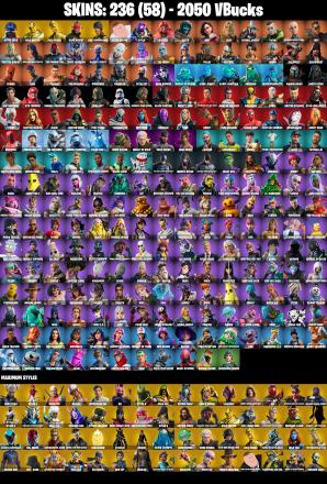 (PC/PSN) 236 SKINS 🔥 Astro Jack 🔥 Gold Brutus 🔥 Gold Midas 🔥 Game Knight 🔥 Keri Commander 🔥 Peter Griffin 🔥 Cyclo 🔥 Valeria 🔥 2050 V-Bucks🔥 PARENTAL CONTROLS — image 2
